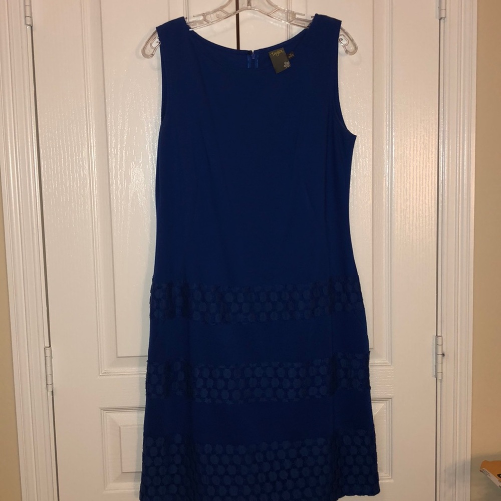 Blue dress